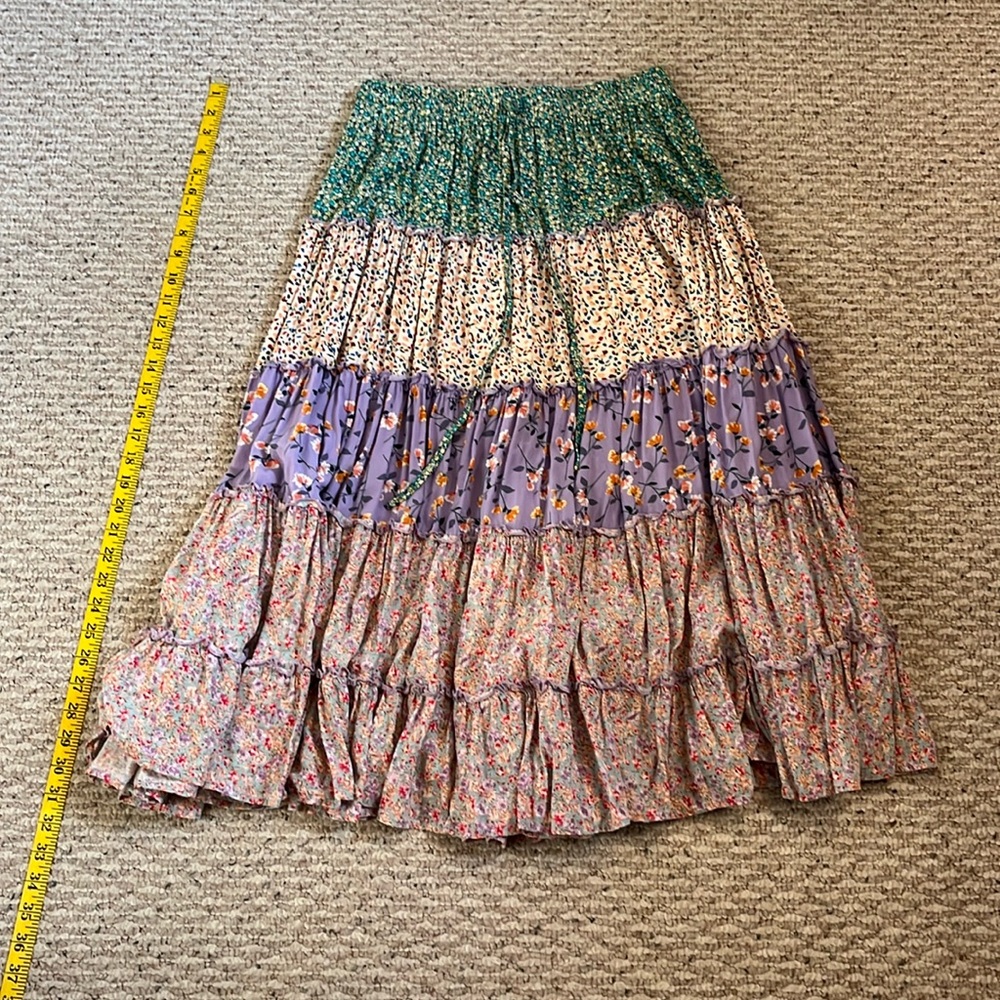 Women’s Easel Patchwork Skirt Size M